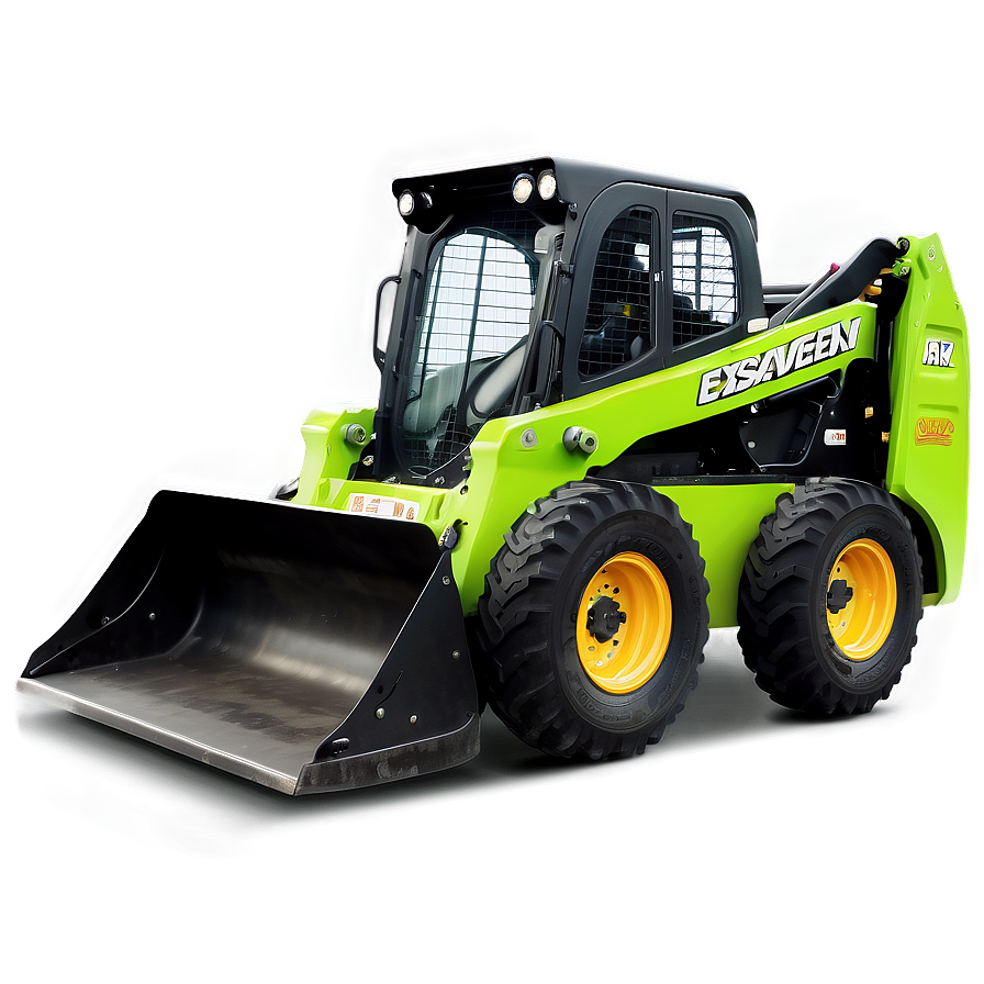 Zero Emission Electric Skid Steer Png Bjm PNG image