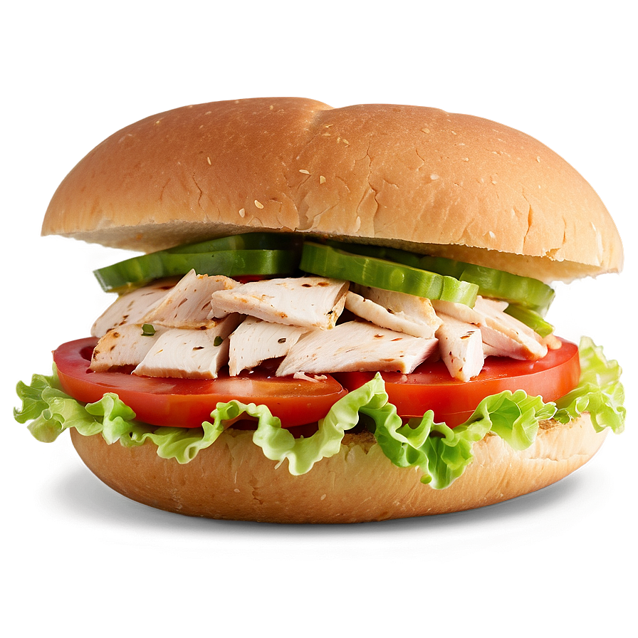 Zesty Italian Chicken Sandwich Png 06132024 PNG image