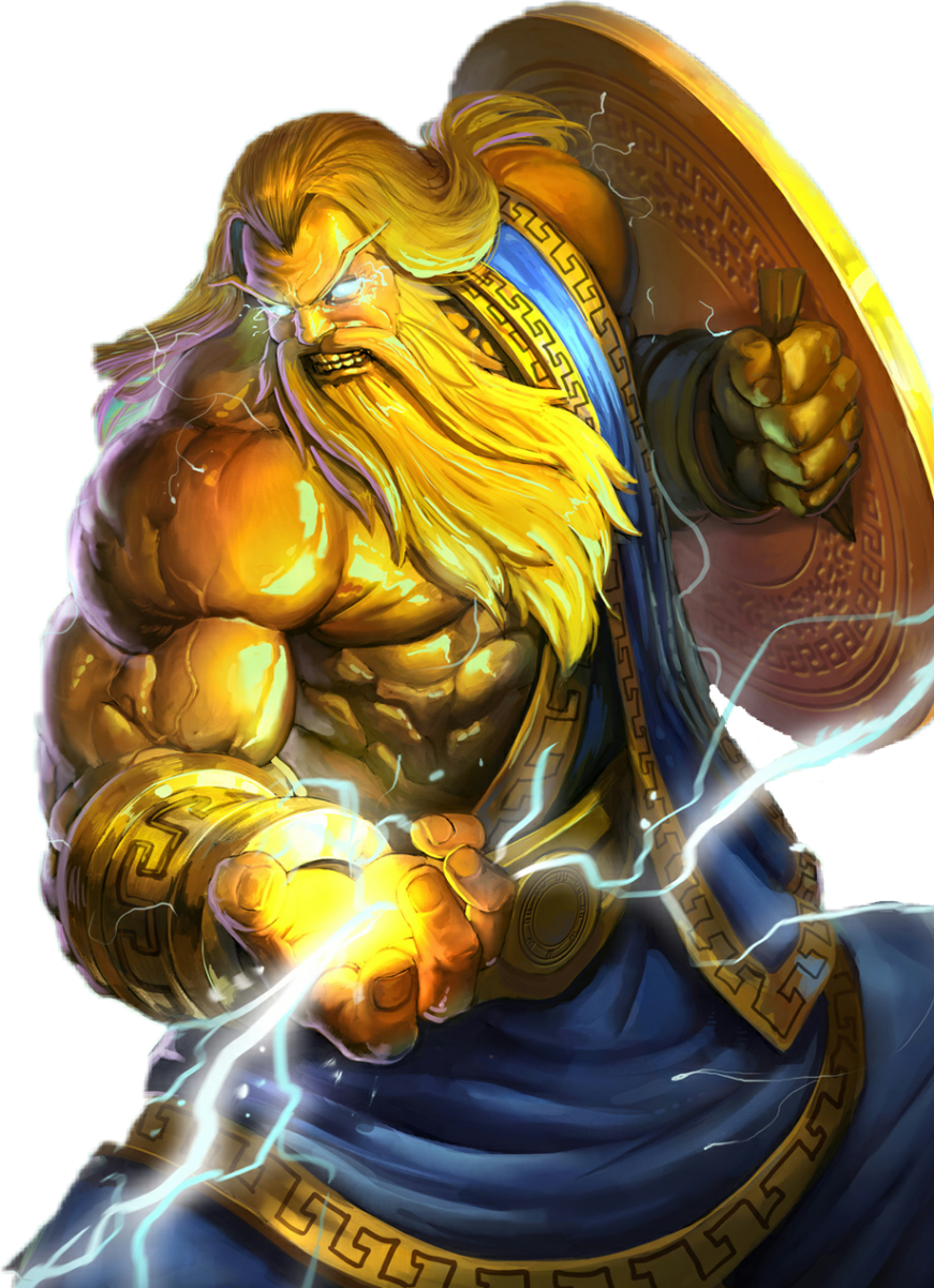 Zeus Greek Godof Thunder PNG image