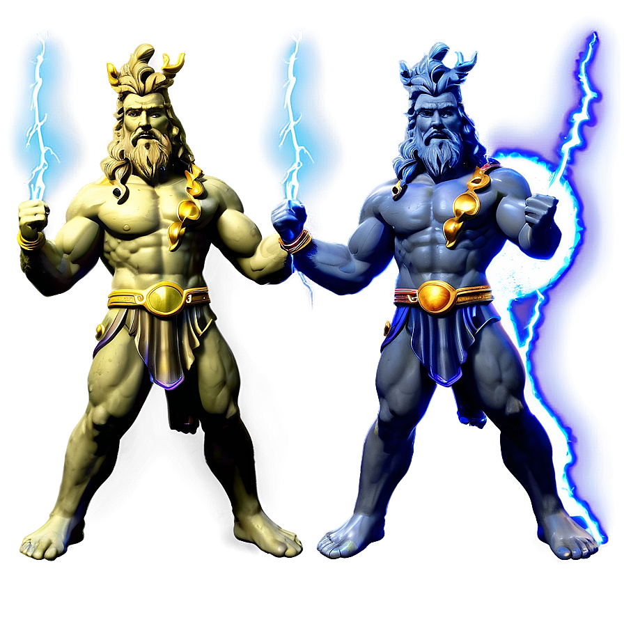 Zeus With Lightning Bolt Png 31 PNG image