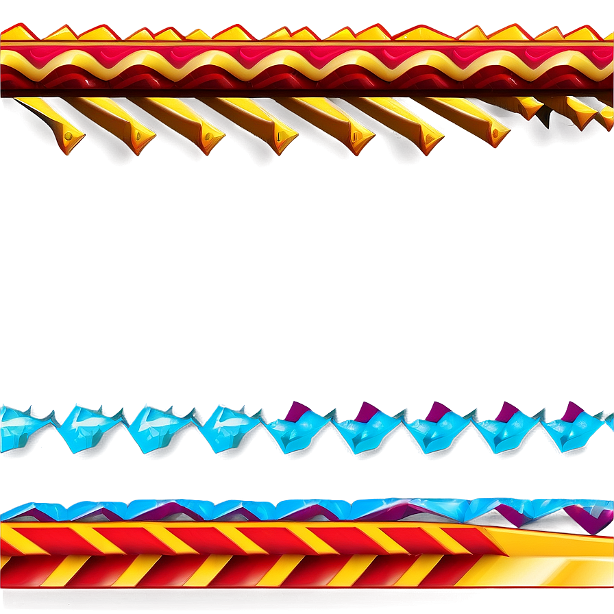 Zigzag Divider Png 06122024 PNG image