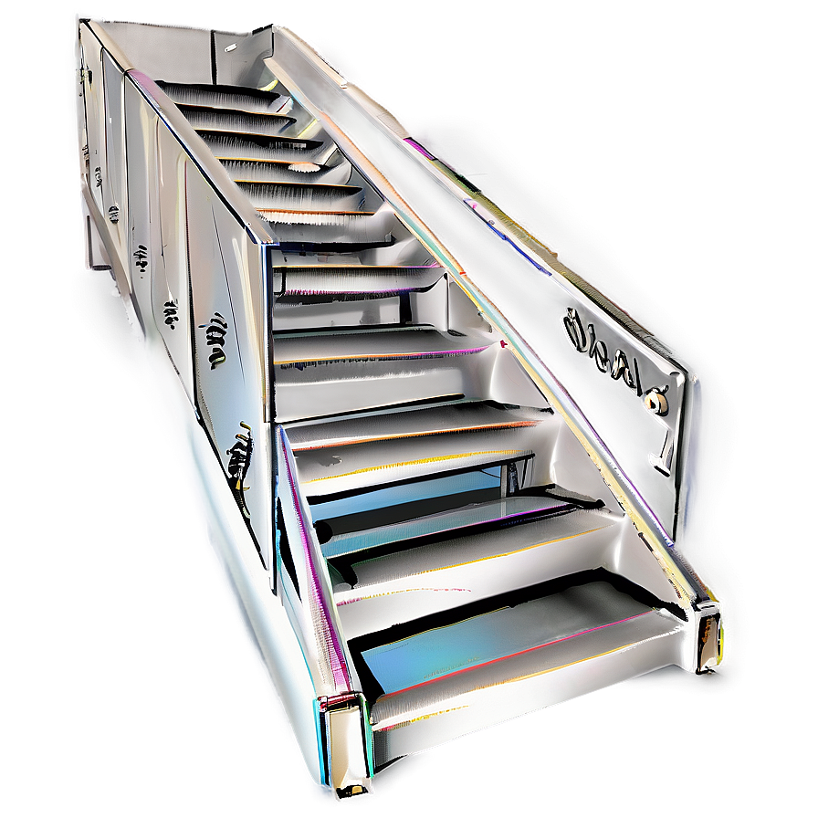 Zigzag Staircase Png Aie84 PNG image