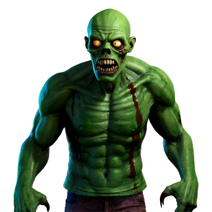 Zombie And Monster Cartoon Character Png 06122024 PNG image