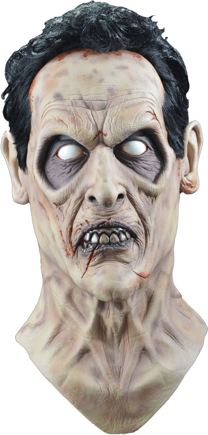Zombie Head Horror PNG image