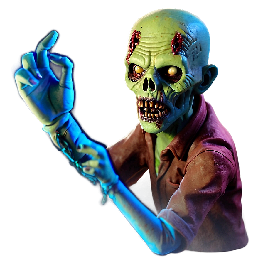 Zombie Puppet Master Png 05032024 PNG image