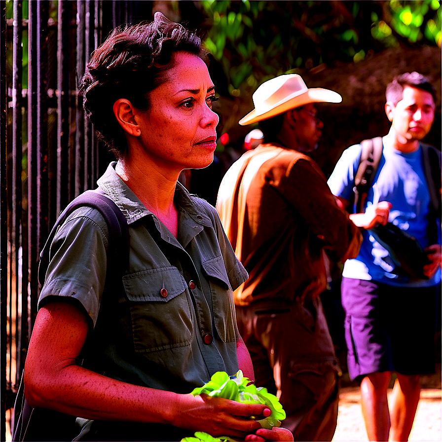 Zoo Visitors On A Busy Day Png 05242024 PNG image