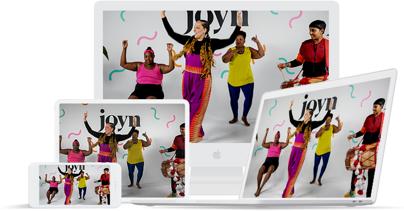 Zumba Dance Workout Multi Device Display PNG image