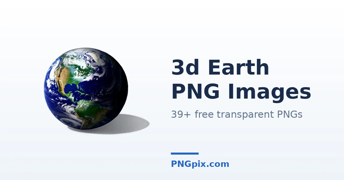 3d Earth PNG images