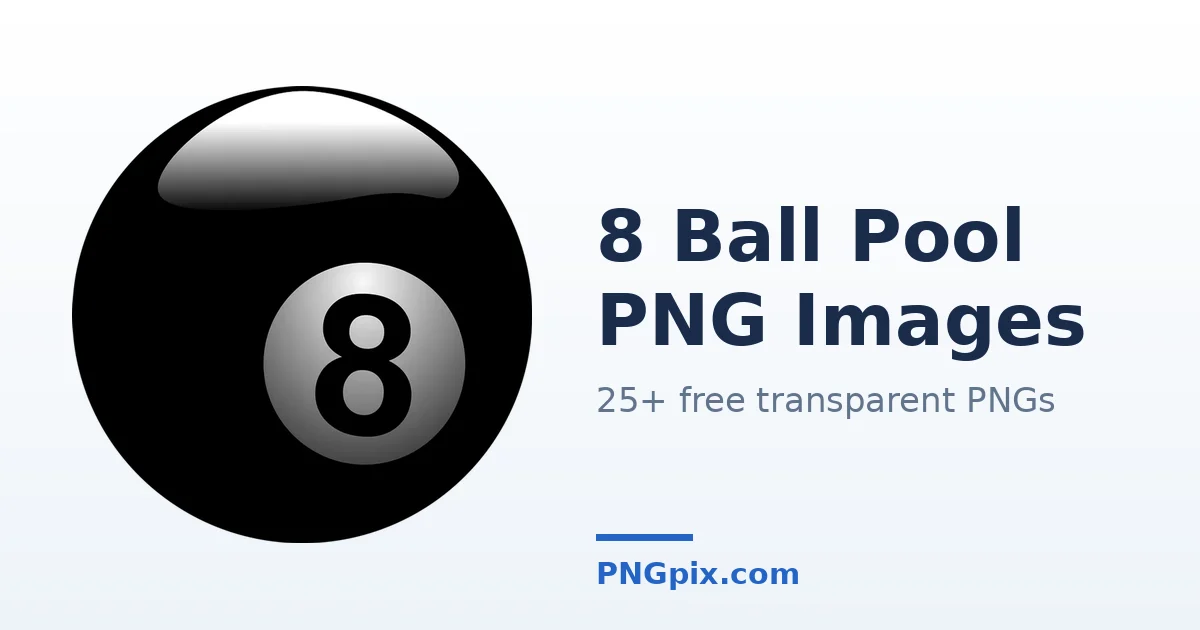 8 Ball Pool PNG images