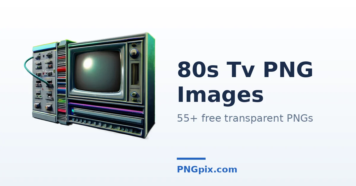 80s Tv PNG images