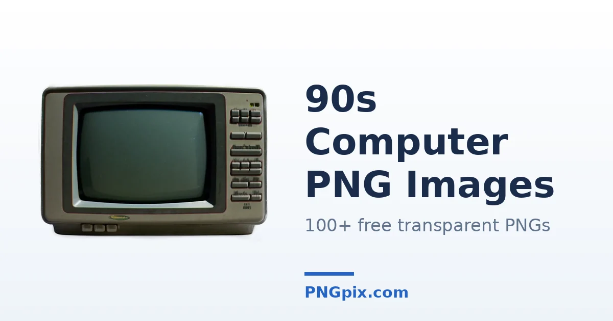 90s Computer PNG images