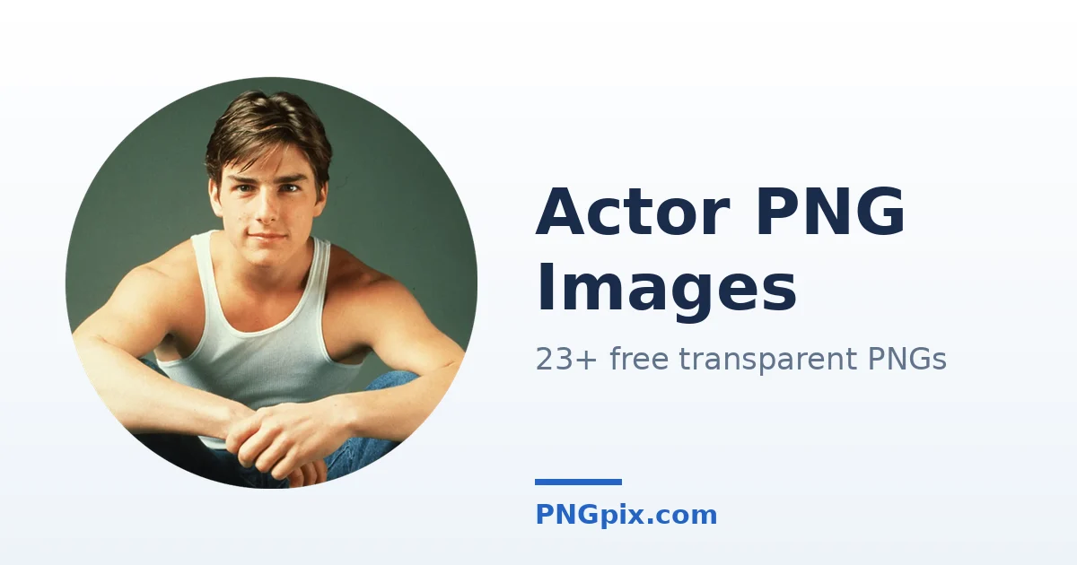 Actor PNG images
