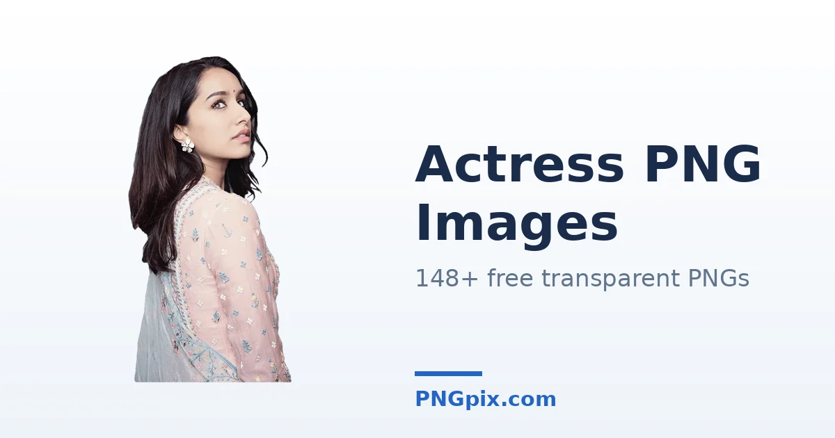 Actress PNG images