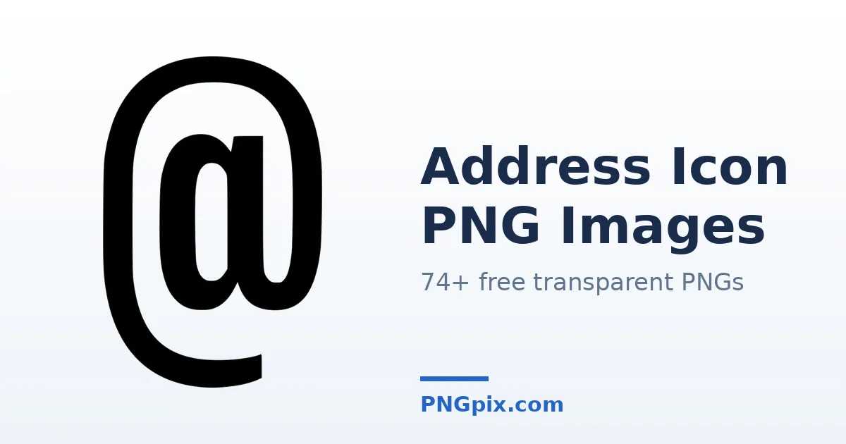 Address Icon PNG images