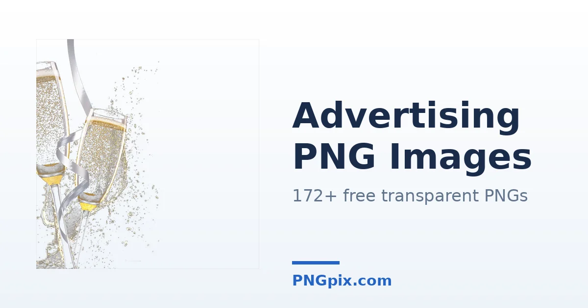Advertising PNG images