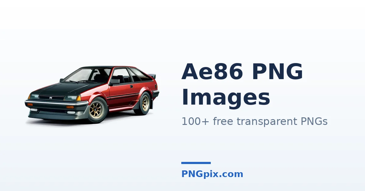 Ae86 PNG images