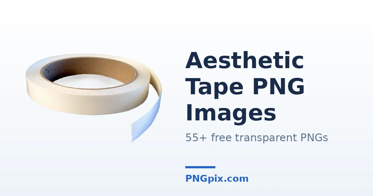 Aesthetic Tape PNG images