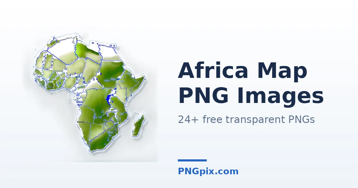 Africa Map PNG images