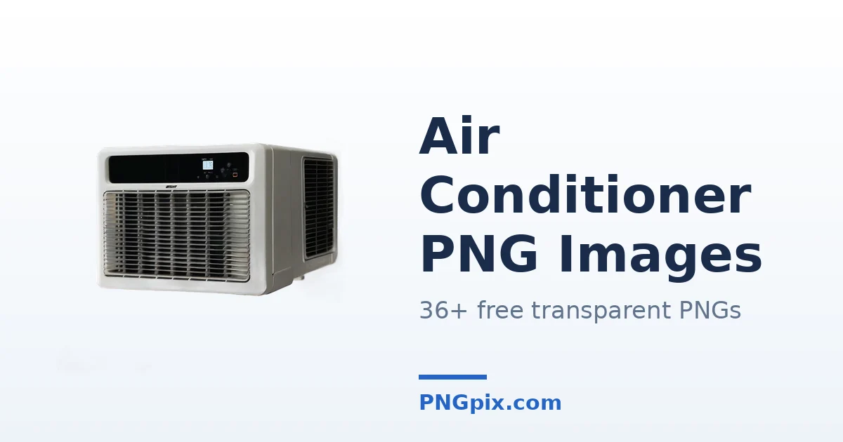 Air Conditioner PNG images