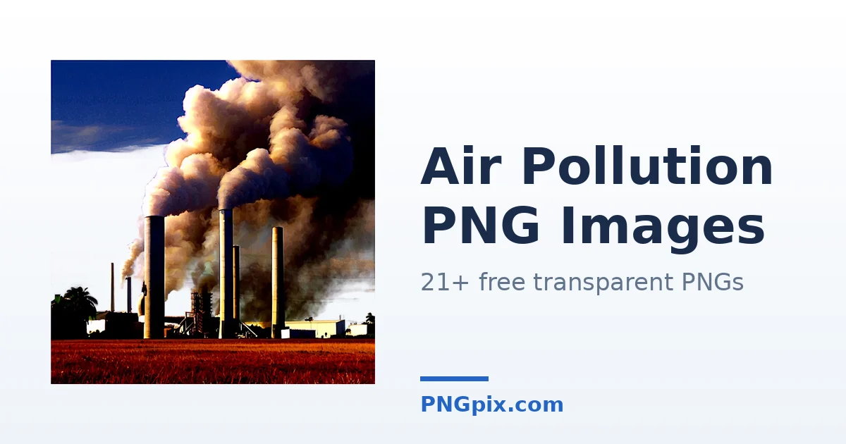 Air Pollution PNG images