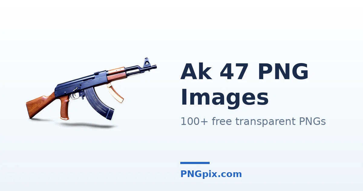 Ak 47 PNG images