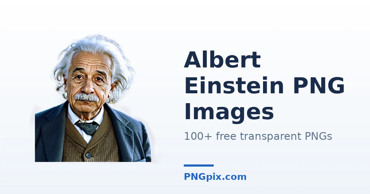 Albert Einstein PNG images