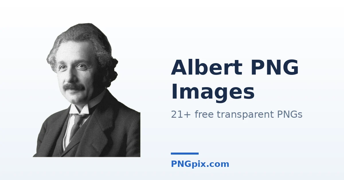 Albert PNG images