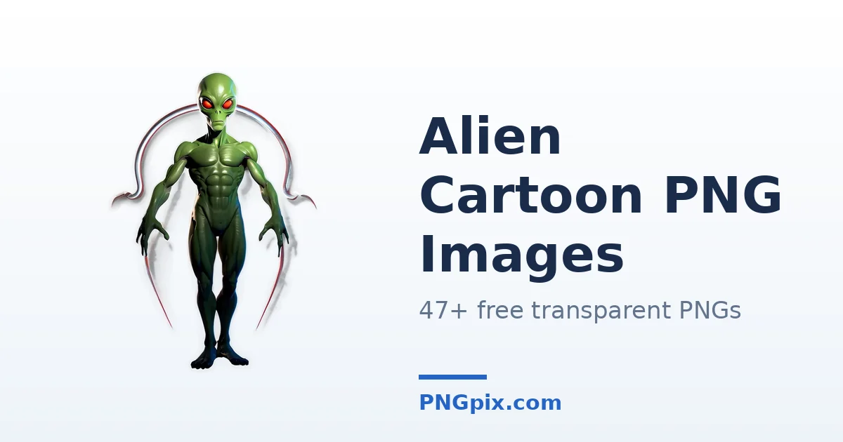 Alien Cartoon PNG images