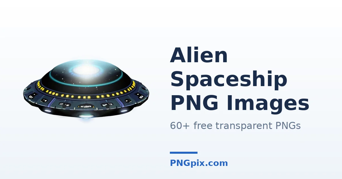 Alien Spaceship PNG images