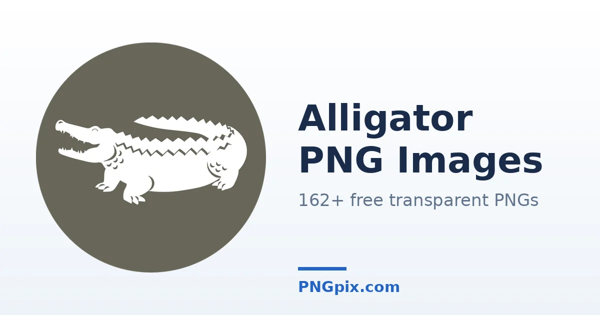Alligator PNG images