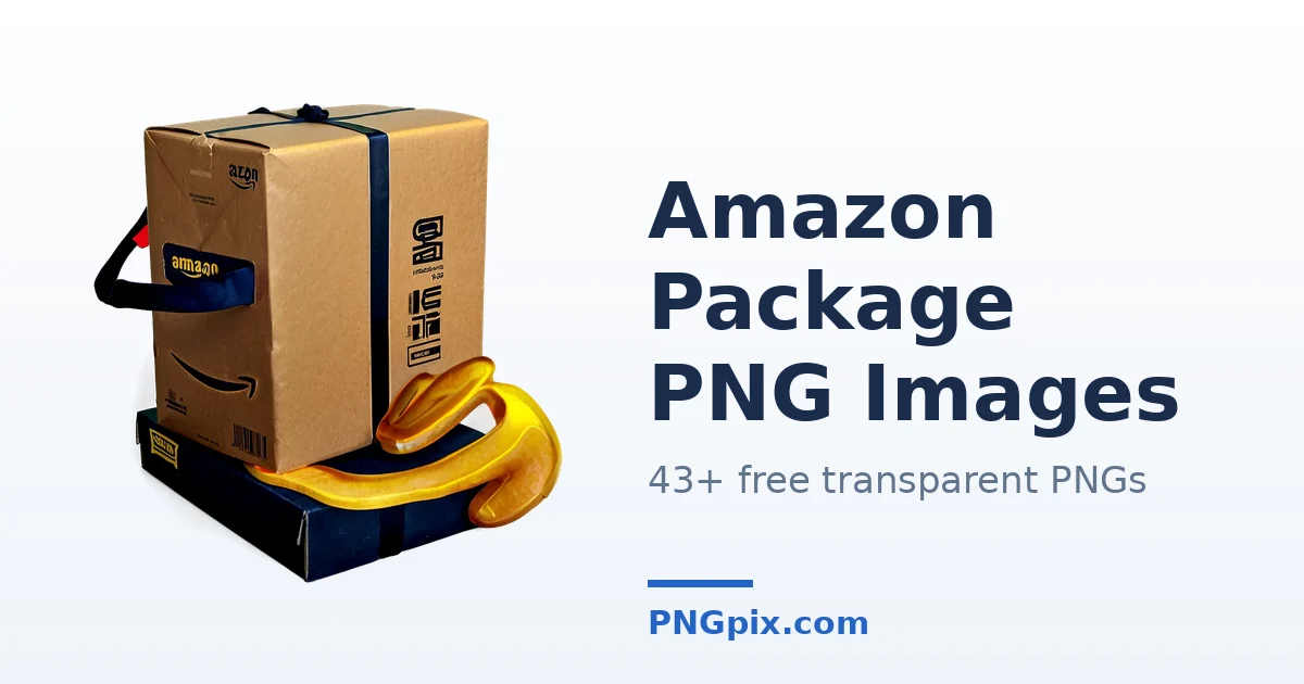Amazon Package PNG images