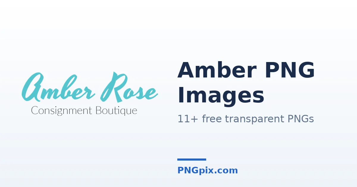 Amber PNG images