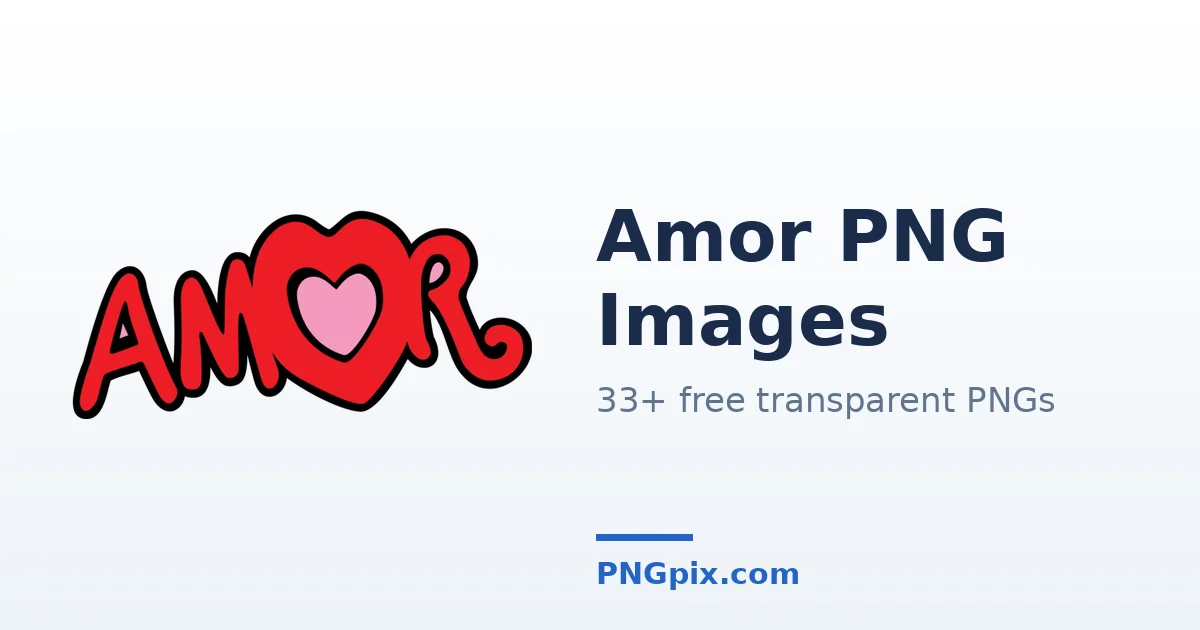 Amor PNG images