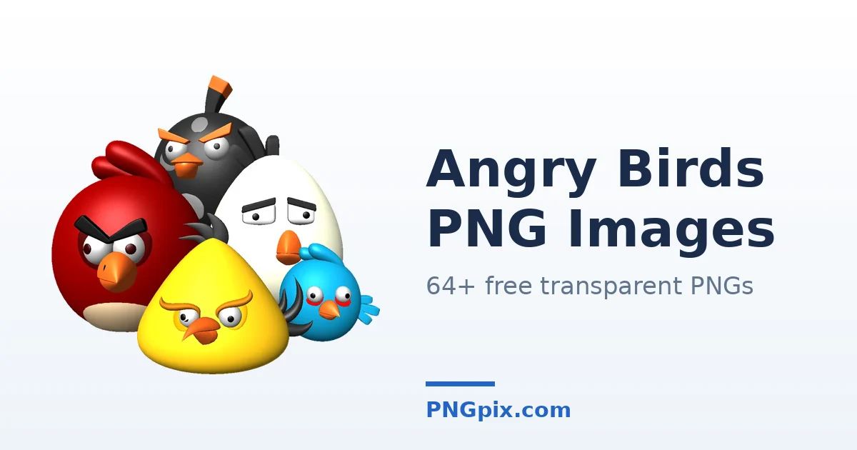 Angry Birds PNG images