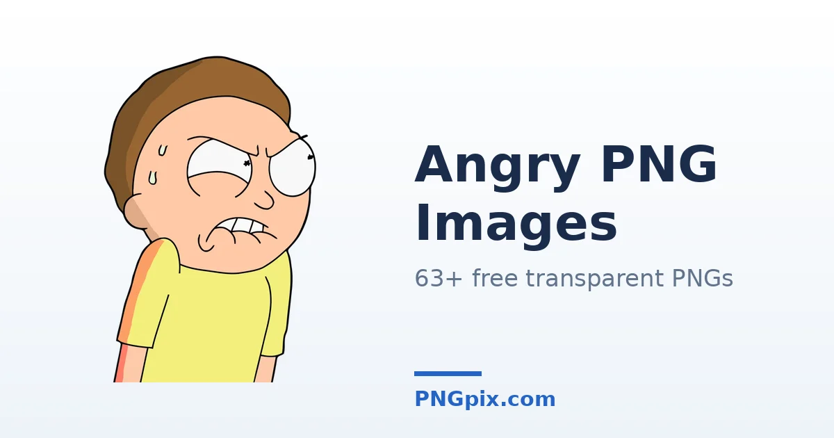 Angry PNG images