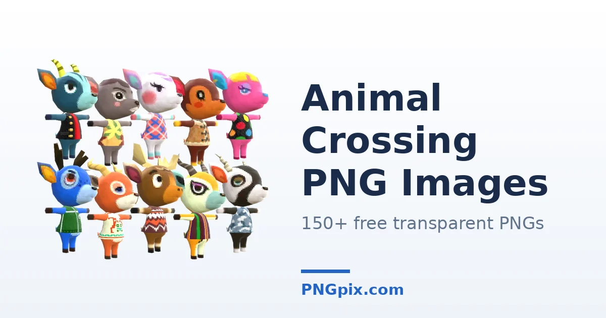 Animal Crossing PNG images
