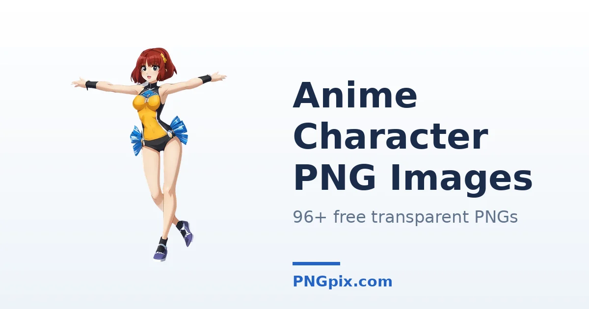 Anime Character PNG images