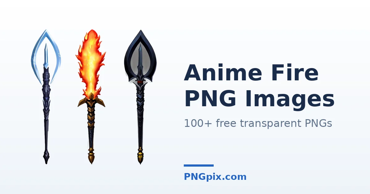 Anime Fire PNG images