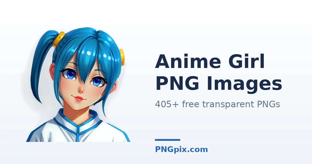Anime Girl PNG images