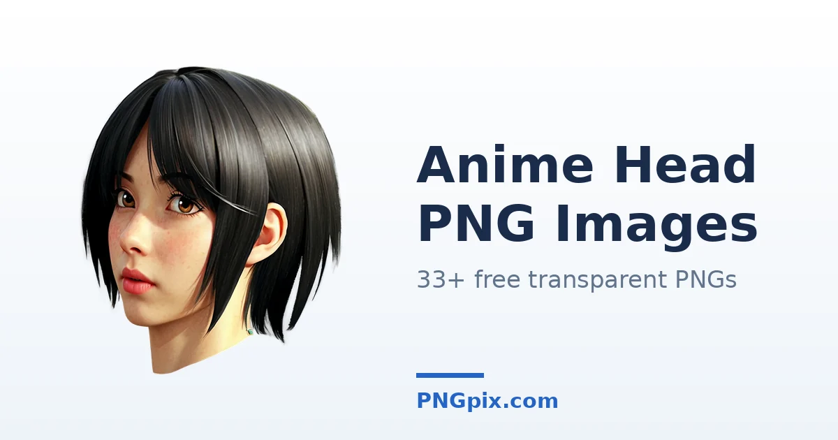 Anime Head PNG images