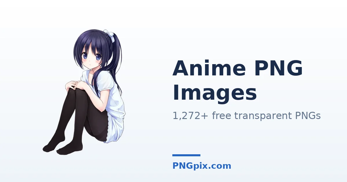Anime PNG images