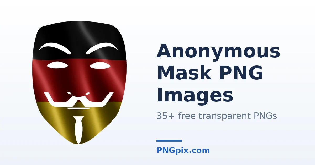 Anonymous Mask PNG images