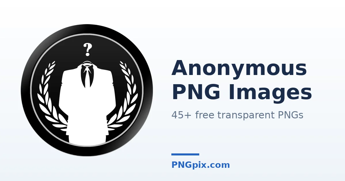 Anonymous PNG images