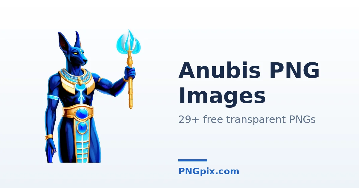 Anubis PNG images