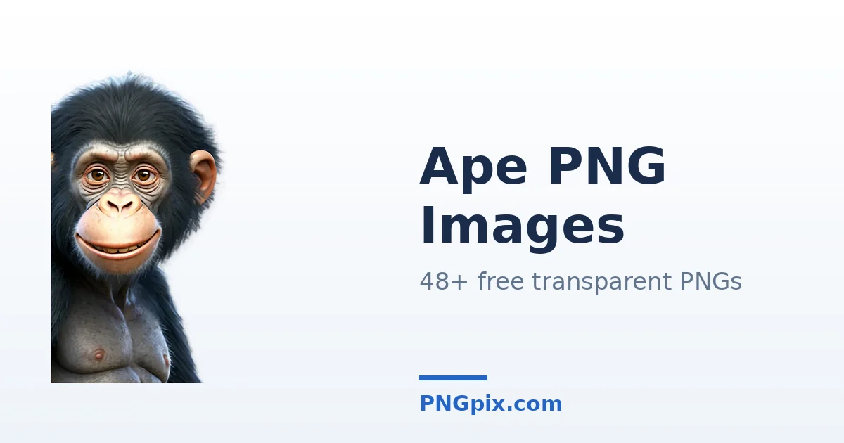 Ape PNG images
