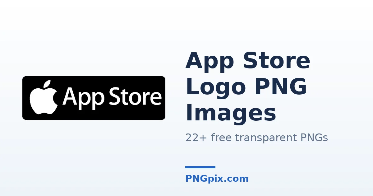 App Store Logo PNG images