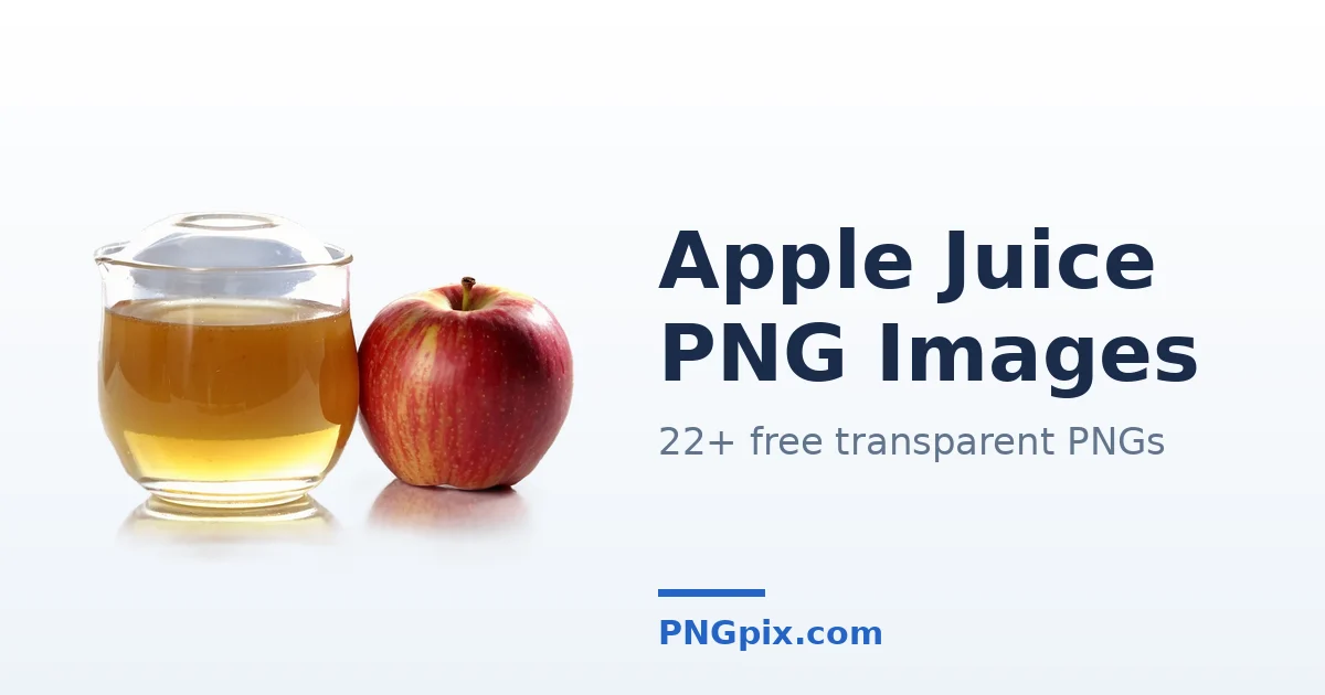 Apple Juice PNG images