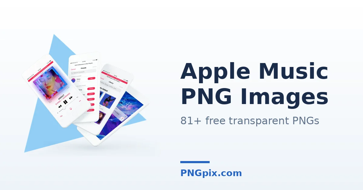 Apple Music PNG images