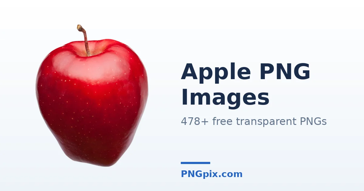 Apple PNG images