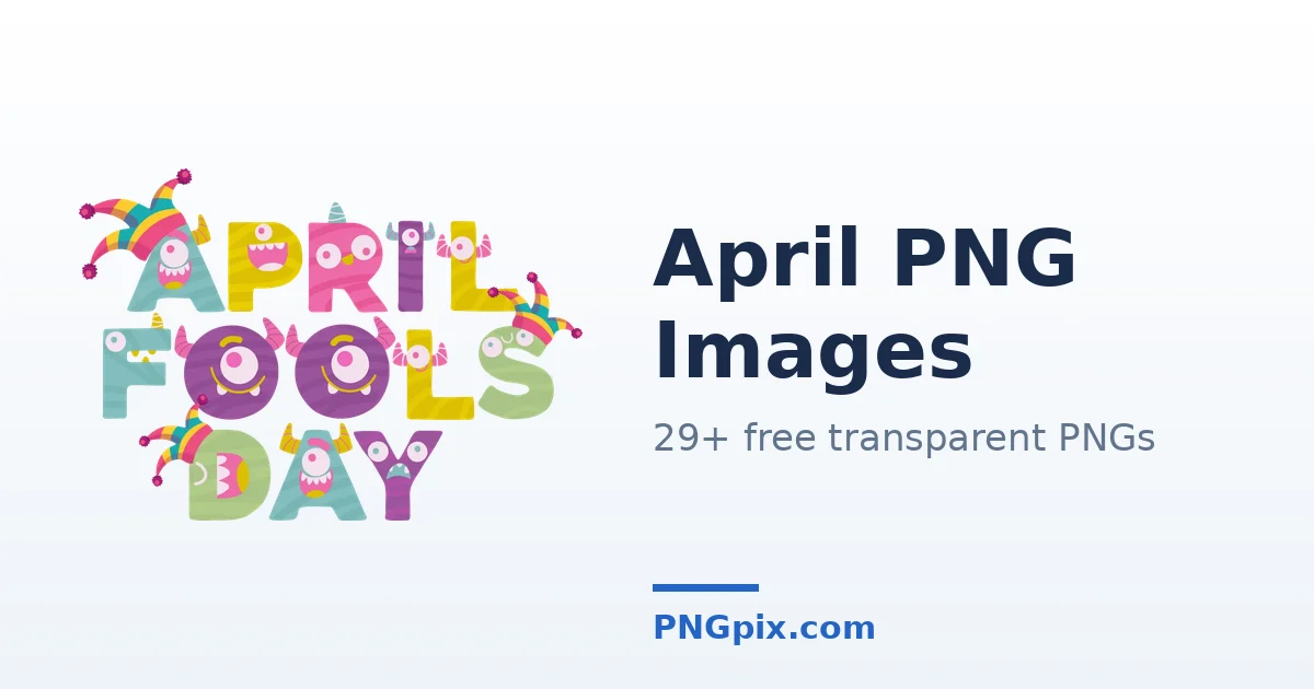 April PNG images